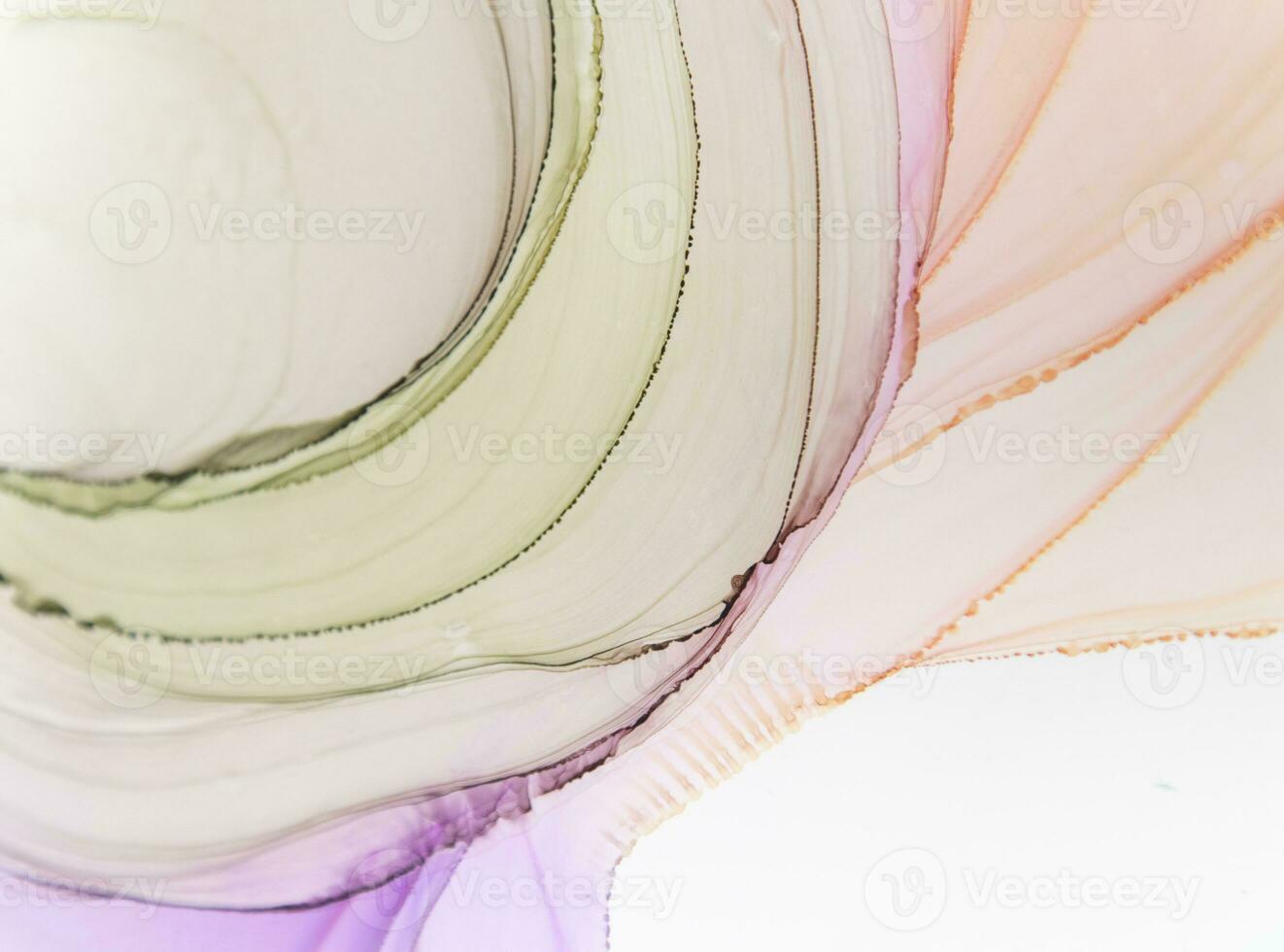 Ink colors are amazingly bright, luminous, translucent, free-flowing, and dry quickly. Abstract artwork. Trendy wallpaper. Natural pattern, luxury. Art for your design project. Transparent creativity. photo