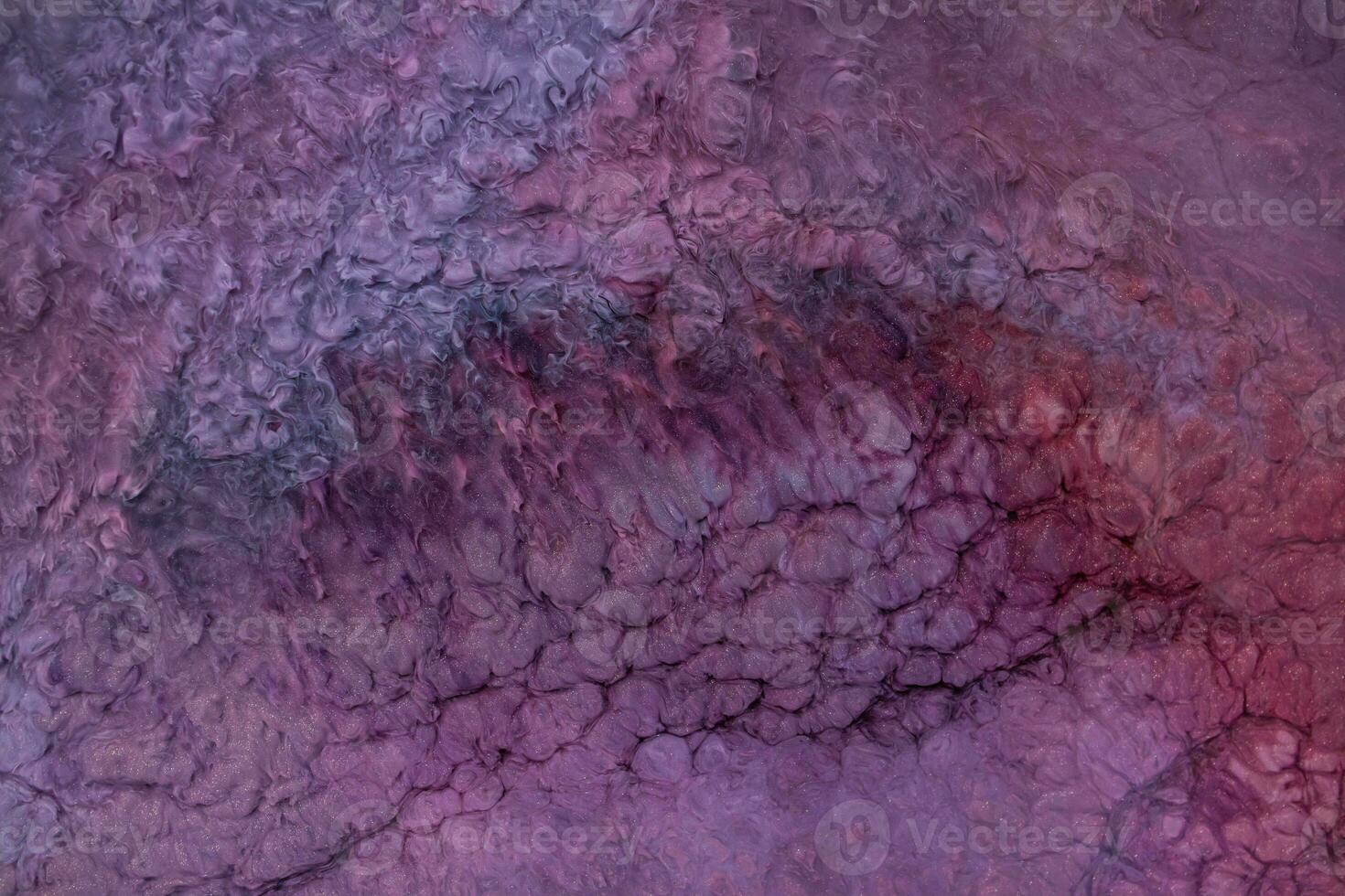 haze on a black background. Part of original alcohol ink painting. Modern art. Abstract colorful background, wallpaper. Marble texture. Fluid Art. photo
