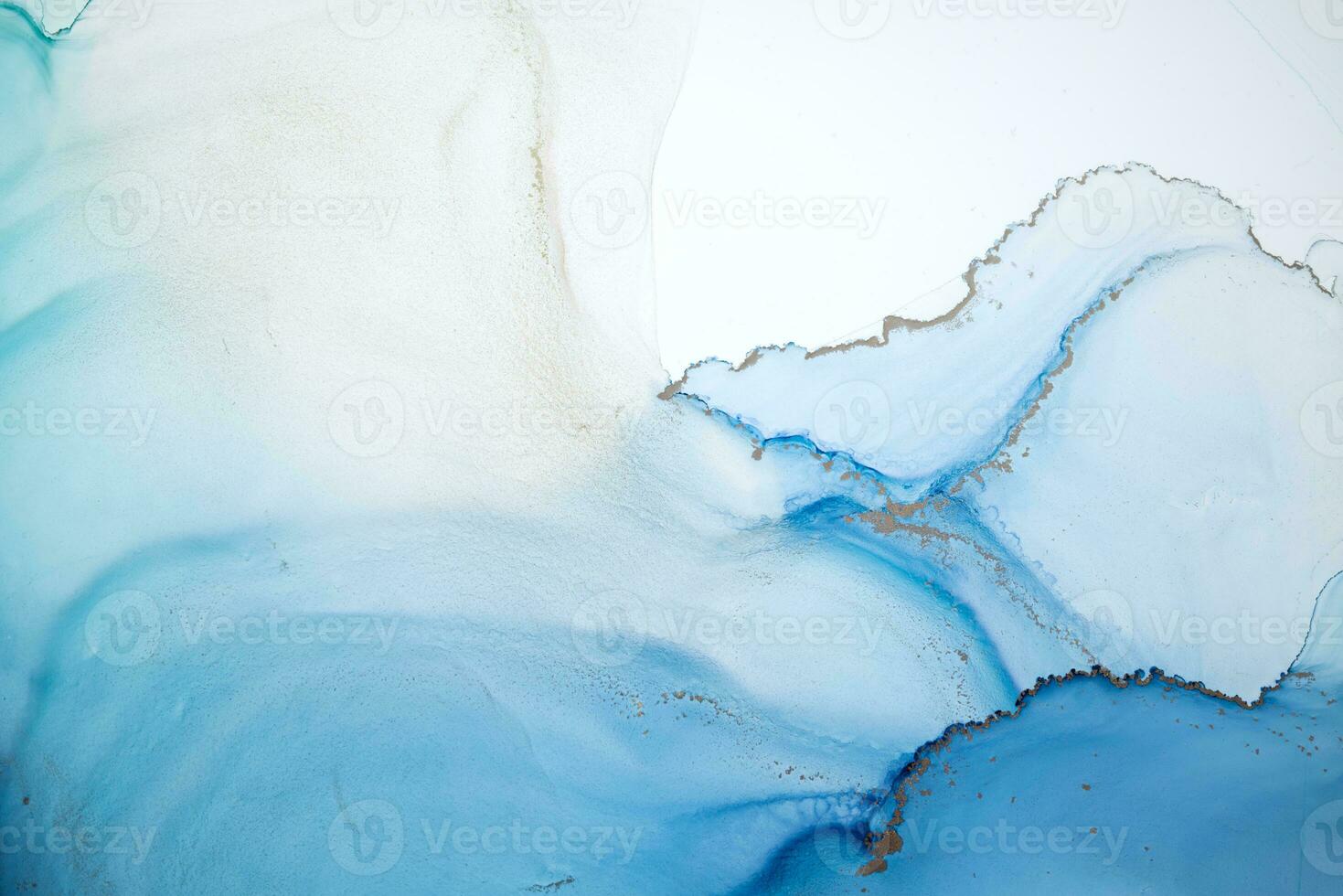 Abstract liquid painting background alcohol ink technique. the abstract ocean includes swirls of marble or ripples of agate. Luxurious fluid painting. photo