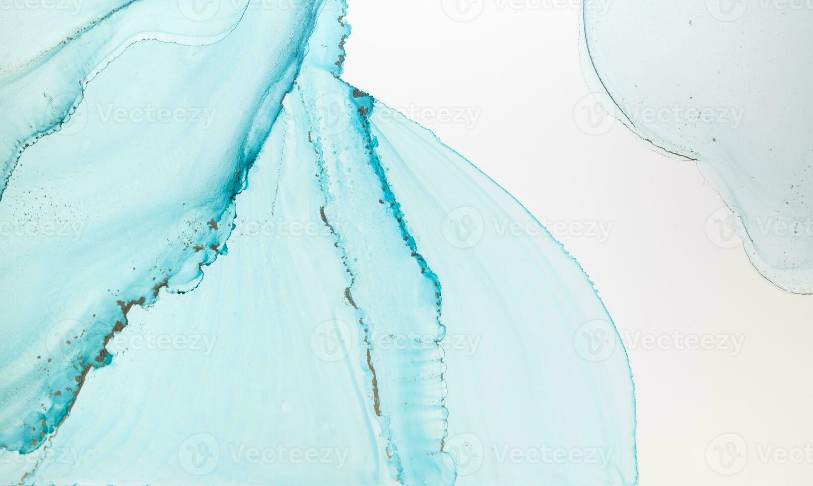 Abstract liquid painting background alcohol ink technique. the abstract ocean includes swirls of marble or ripples of agate. Luxurious fluid painting. photo