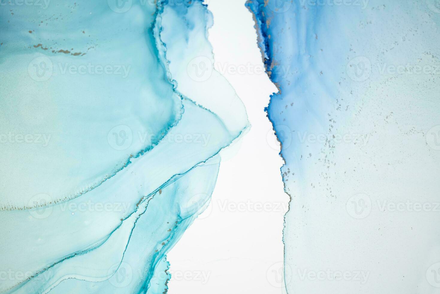Abstract liquid painting background alcohol ink technique. the abstract ocean includes swirls of marble or ripples of agate. Luxurious fluid painting. photo
