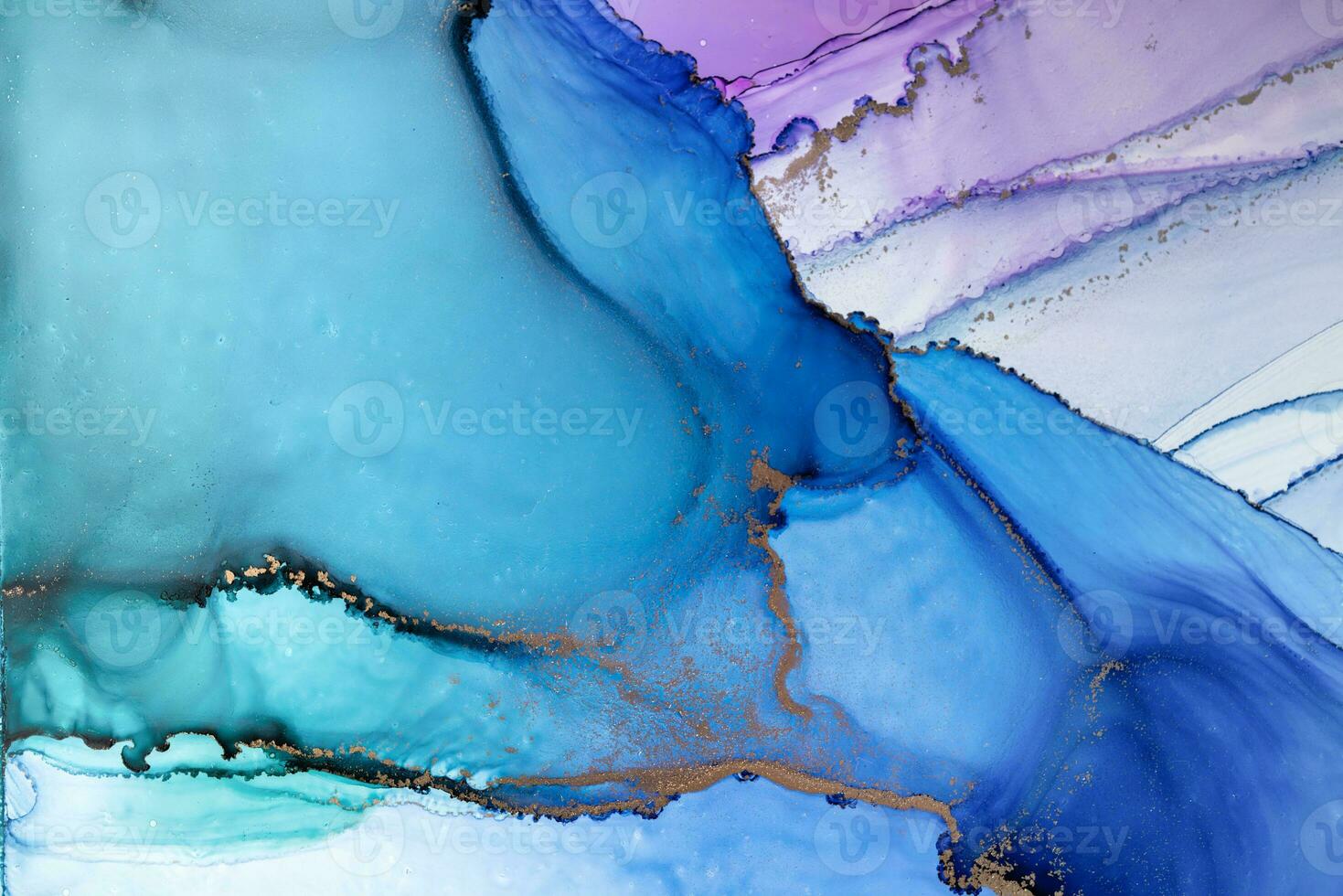 Abstract liquid painting background alcohol ink technique. the abstract ocean includes swirls of marble or ripples of agate. Luxurious fluid painting. photo