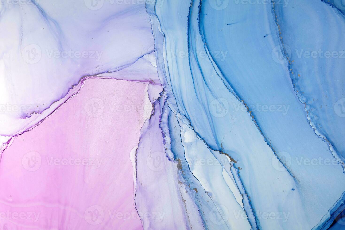 Abstract liquid painting background alcohol ink technique. the abstract ocean includes swirls of marble or ripples of agate. Luxurious fluid painting. photo