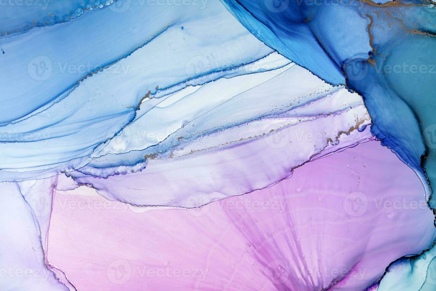 Abstract liquid painting background alcohol ink technique. the abstract ocean includes swirls of marble or ripples of agate. Luxurious fluid painting. photo