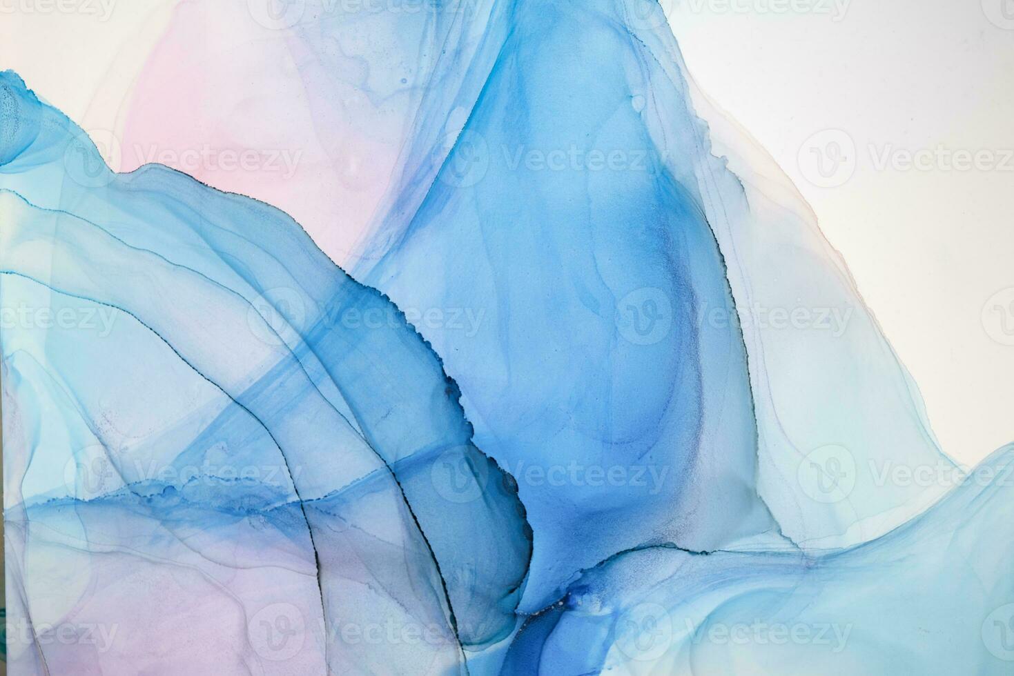 Abstract liquid painting background alcohol ink technique. the abstract ocean includes swirls of marble or ripples of agate. Luxurious fluid painting. photo