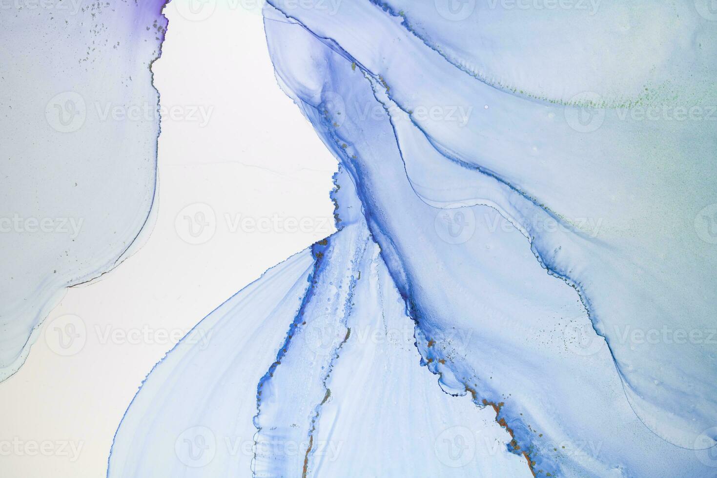 Abstract liquid painting background alcohol ink technique. the abstract ocean includes swirls of marble or ripples of agate. Luxurious fluid painting. photo