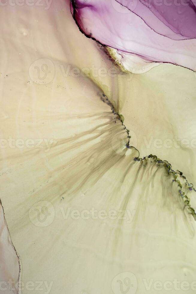 Abstract liquid painting background alcohol ink technique. the abstract ocean includes swirls of marble or ripples of agate. Luxurious fluid painting. photo