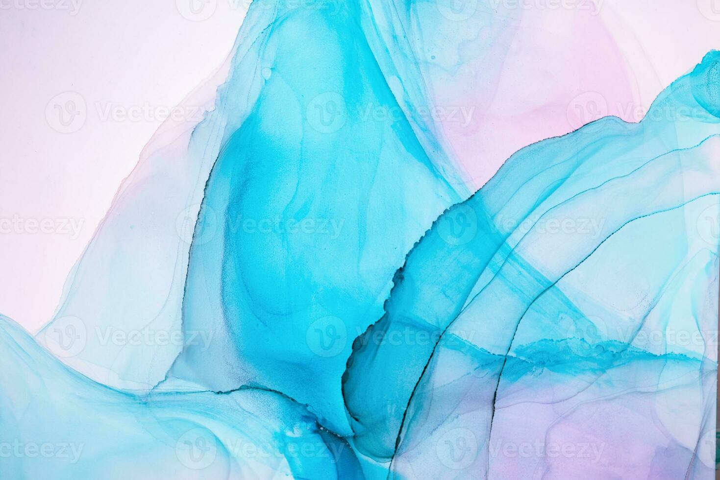 Abstract liquid painting background alcohol ink technique. the abstract ocean includes swirls of marble or ripples of agate. Luxurious fluid painting. photo