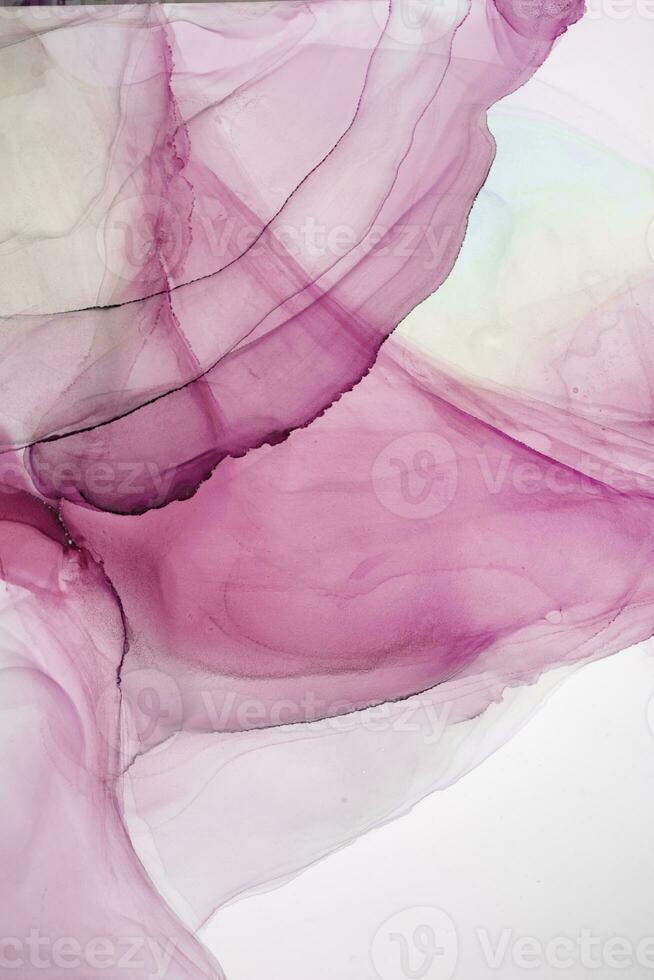 Abstract liquid painting background alcohol ink technique. the abstract ocean includes swirls of marble or ripples of agate. Luxurious fluid painting. photo