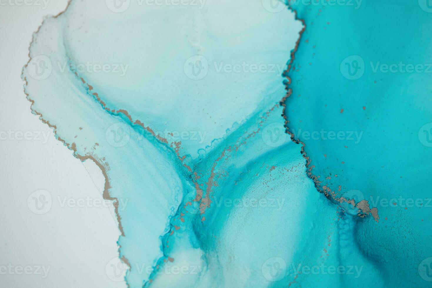 Ink colors are amazingly bright, luminous, translucent, free-flowing, and dry quickly. Abstract artwork. Trendy wallpaper. Natural pattern, luxury. Art for your design project. Transparent creativity. photo