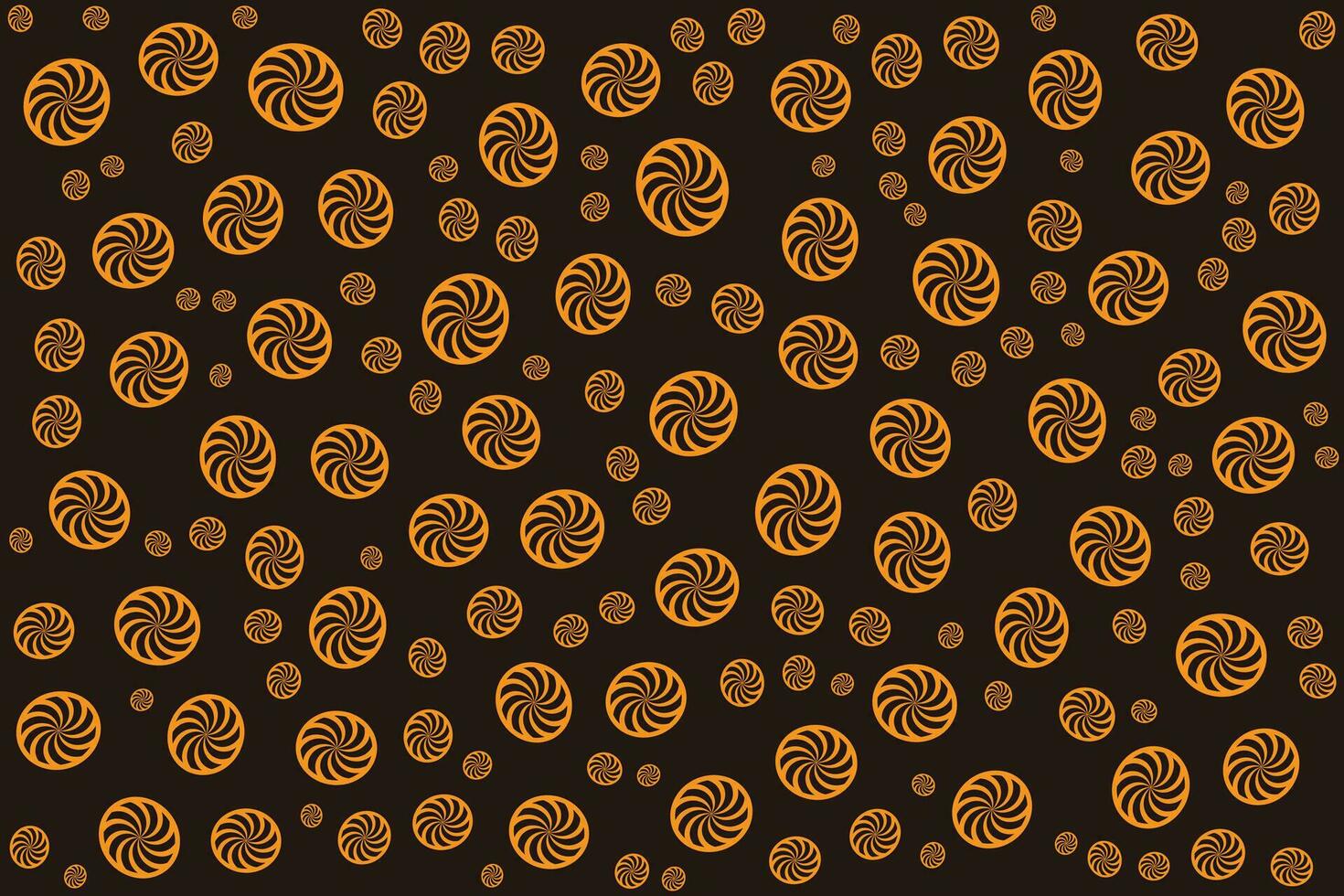 Hand drawn flat Halloween pattern design vector