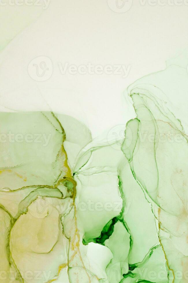 The picture is painted in alcohol ink. Creative abstract artwork made with translucent ink colors. Trendy wallpaper. Abstract painting, can be used as a background for wallpapers, posters, websites. photo