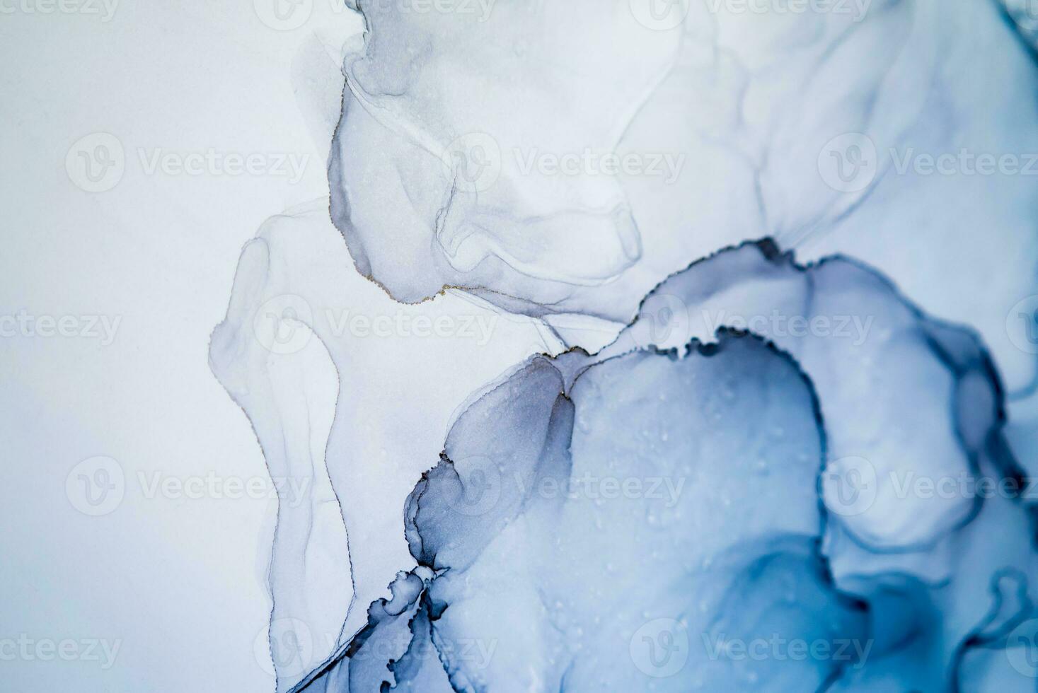 Alcohol ink sea texture. Contemporary art. Abstract art background. Multicolored bright texture. Fragment of artwork. Modern art. Inspired by the sky, as well as steam and smoke. Trendy wallpaper. photo