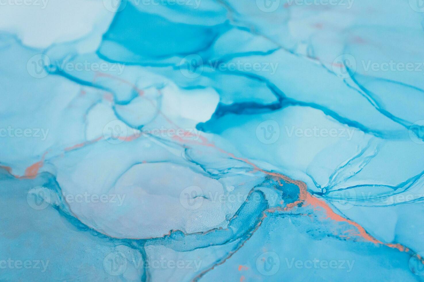 Alcohol ink. Style incorporates the swirls of marble or the ripples of agate. Abstract painting, can be used as a trendy background for wallpapers, posters, cards, invitations, websites. photo