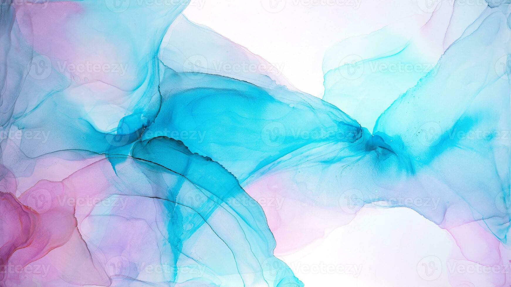Abstract liquid painting background alcohol ink technique. the abstract ocean includes swirls of marble or ripples of agate. Luxurious fluid painting. photo