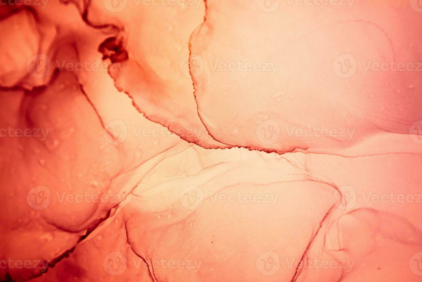 The picture is painted in alcohol ink. Creative abstract artwork made with translucent ink colors. Trendy wallpaper. Abstract painting, can be used as a background for wallpapers, posters, websites. photo