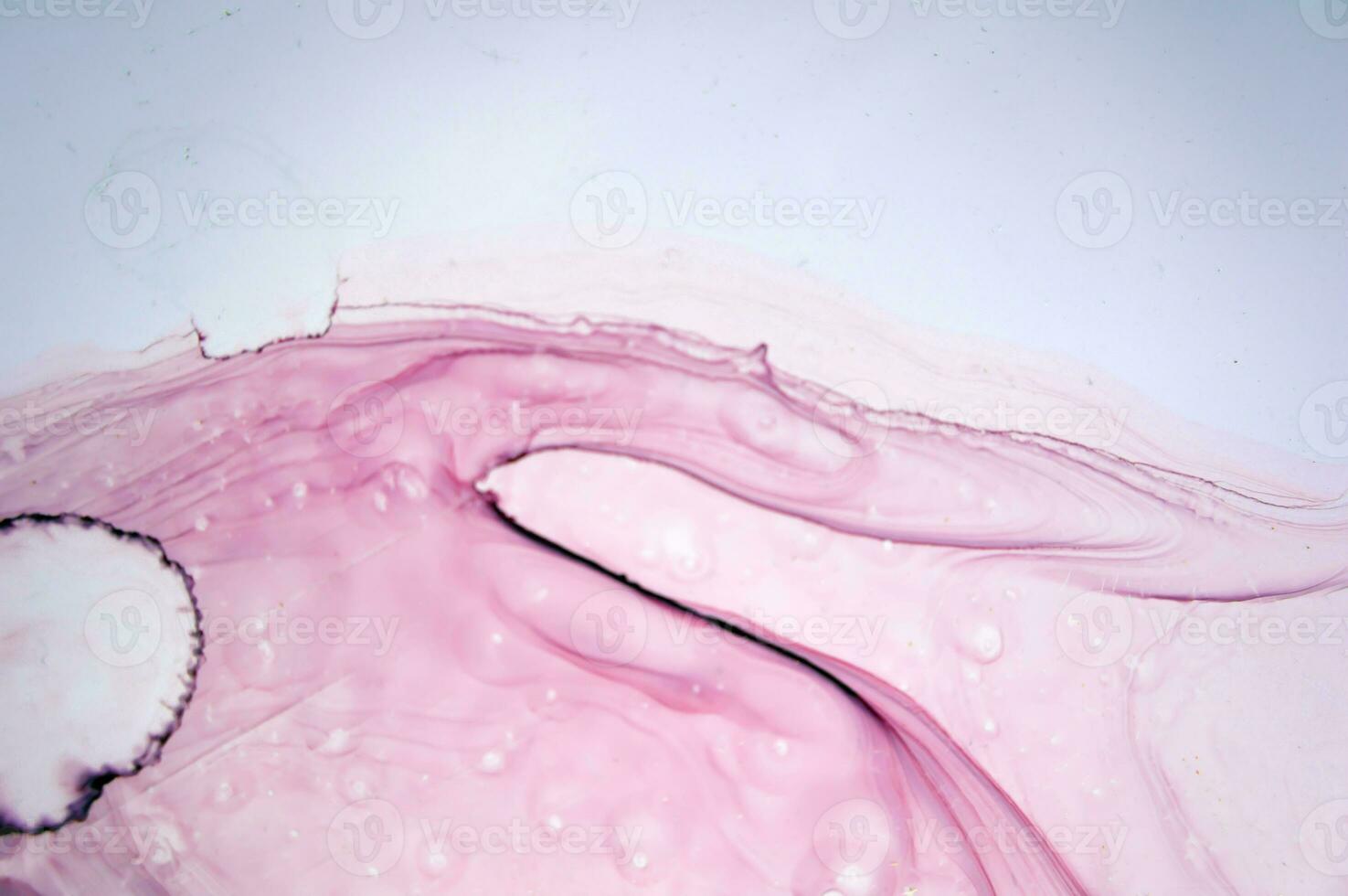 Ink colors are amazingly bright, luminous, translucent, free-flowing, and dry quickly. Abstract artwork. Trendy wallpaper. Natural pattern, luxury. Art for your design project. Transparent creativity. photo