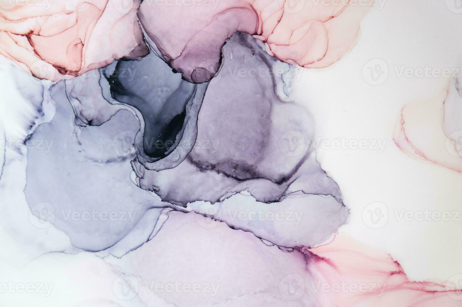 Ink, paint, abstract. Closeup of the painting. Colorful abstract painting background. Highly-textured oil paint. High quality details. Alcohol ink modern abstract painting, modern contemporary art. photo