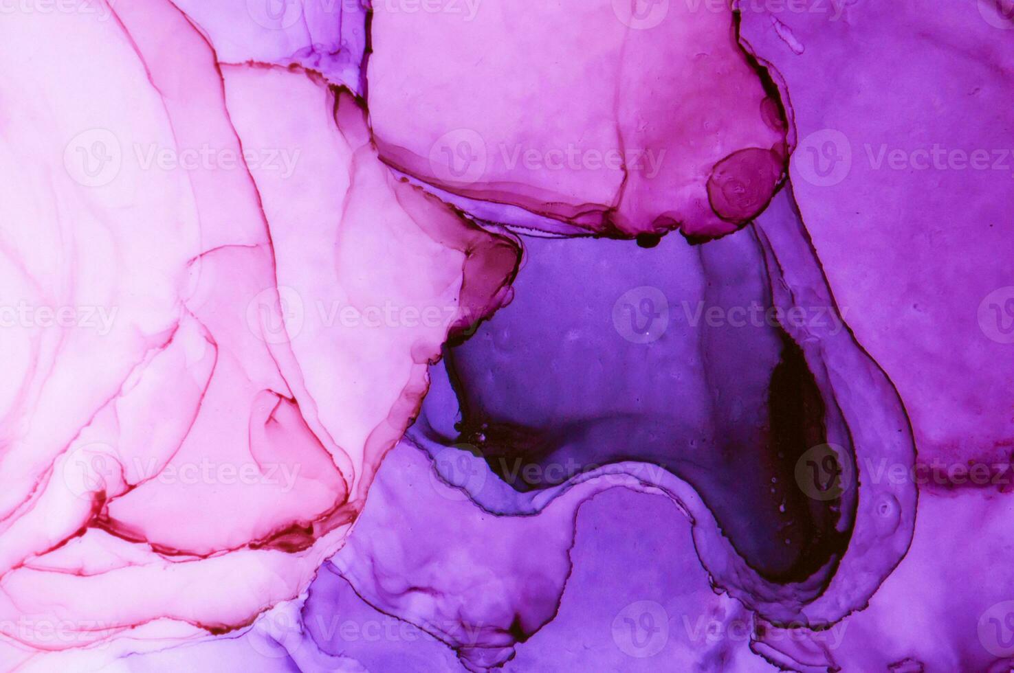 Part of original alcohol ink painting. Modern art. Abstract colorful background, wallpaper. Marble texture. Fluid Art for modern banners, ethereal graphic design. photo