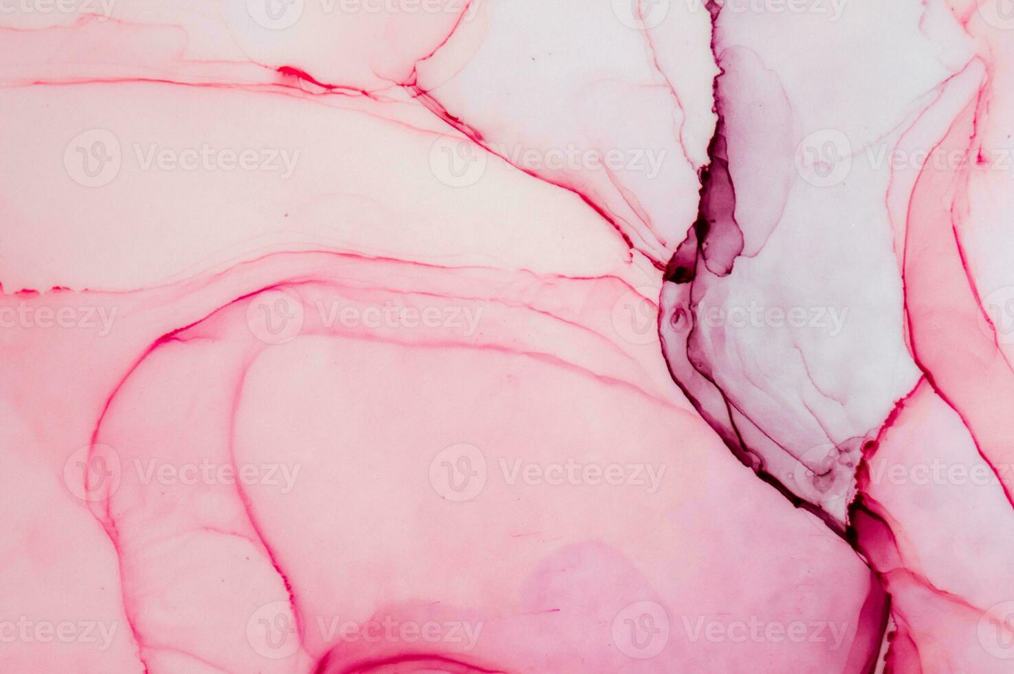 Ink colors are amazingly bright, luminous, translucent, free-flowing, and dry quickly. Abstract artwork. Trendy wallpaper. Natural pattern, luxury. Art for your design project. Transparent creativity. photo