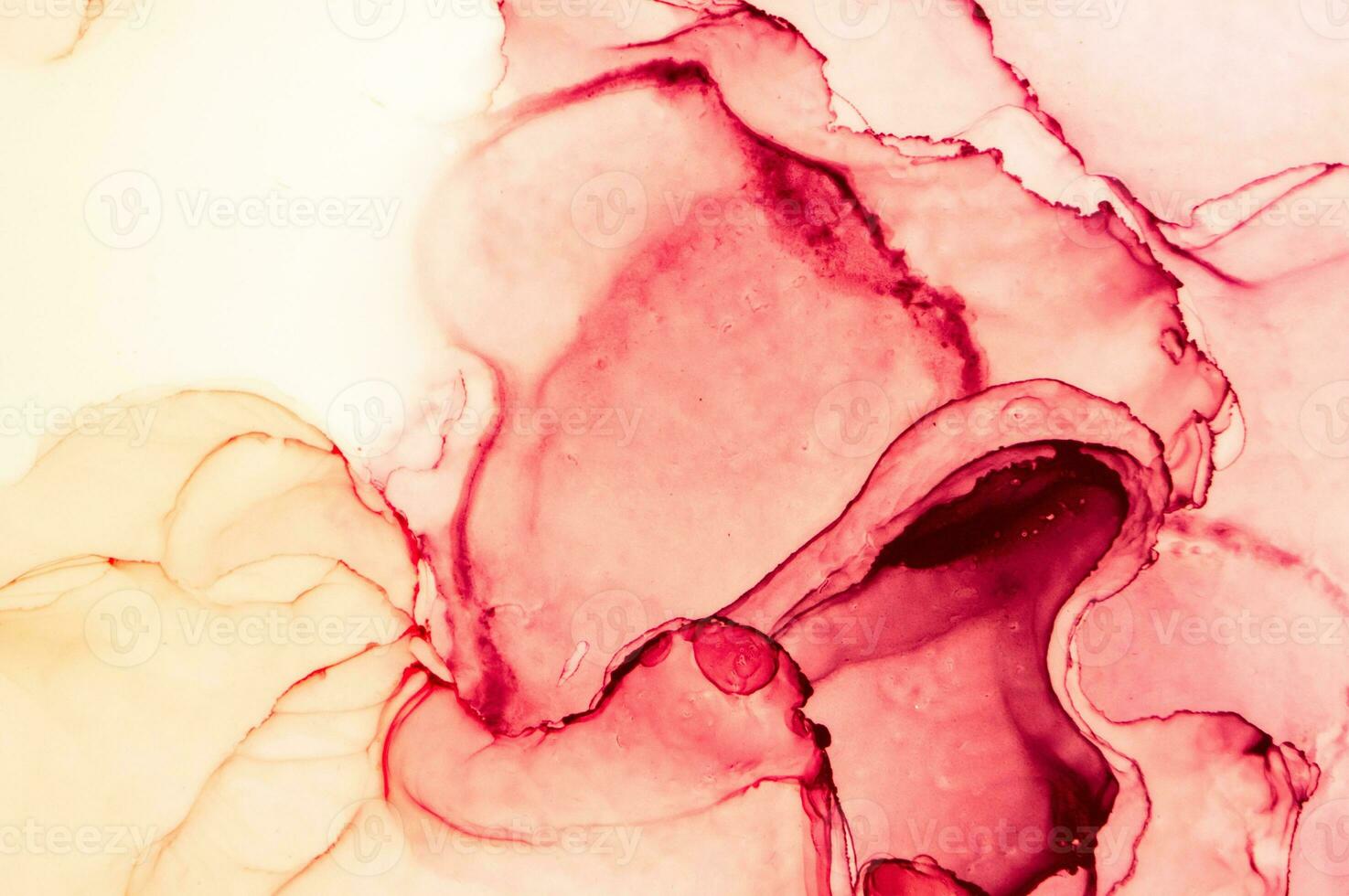 Part of original alcohol ink painting. Modern art. Abstract colorful background, wallpaper. Marble texture. Fluid Art for modern banners, ethereal graphic design. photo
