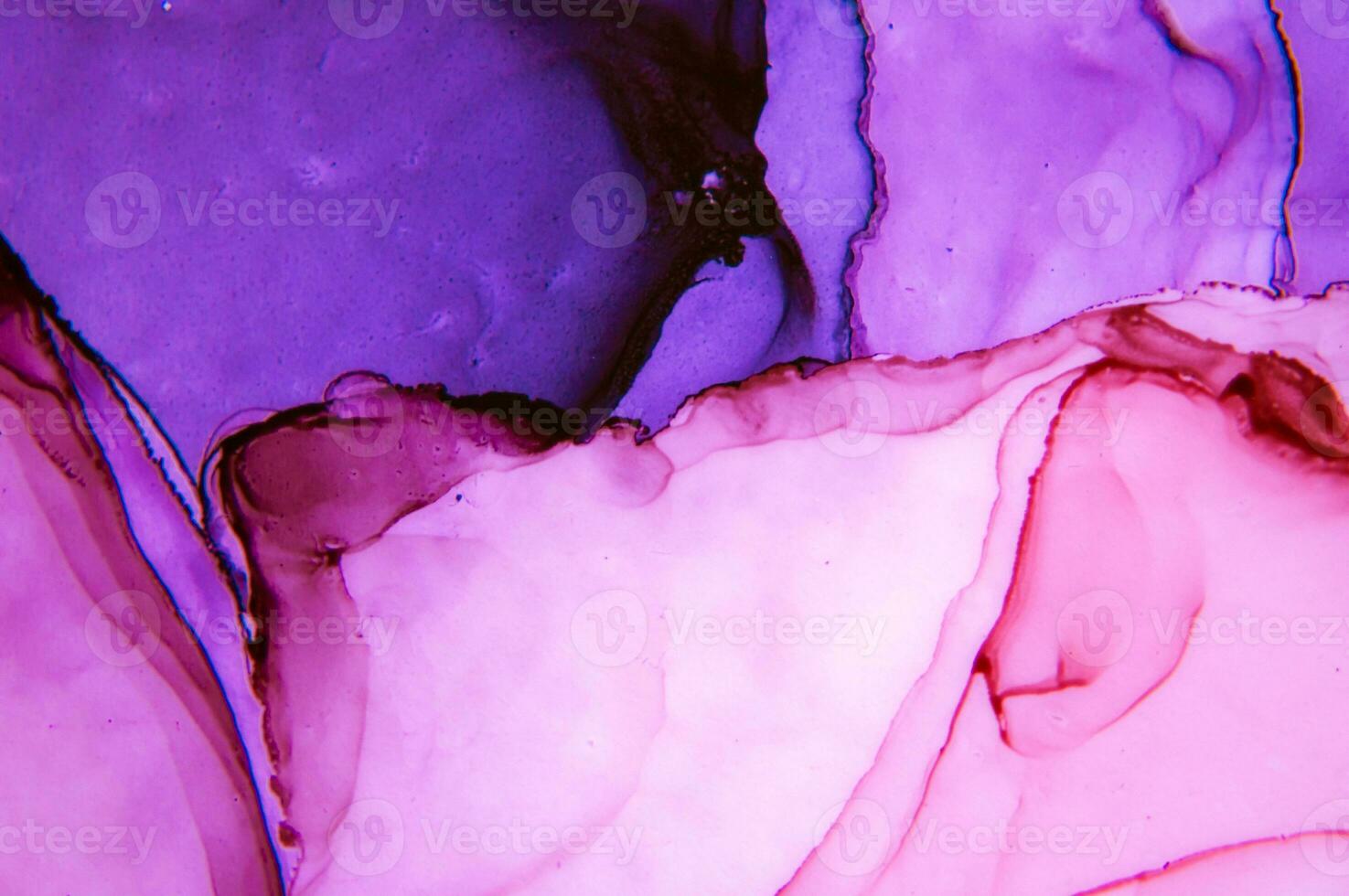 Ink colors are amazingly bright, luminous, translucent, free-flowing, and dry quickly. Abstract artwork. Trendy wallpaper. Natural pattern, luxury. Art for your design project. Transparent creativity. photo