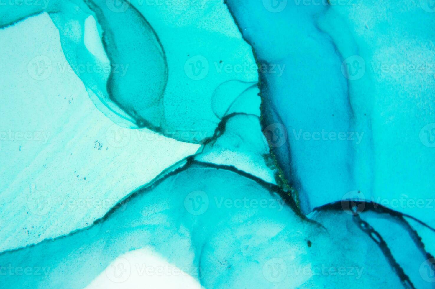 The picture is painted in alcohol ink. Abstraction will perfectly fit into a modern interior. Closeup of the painting. Colorful abstract painting background. photo