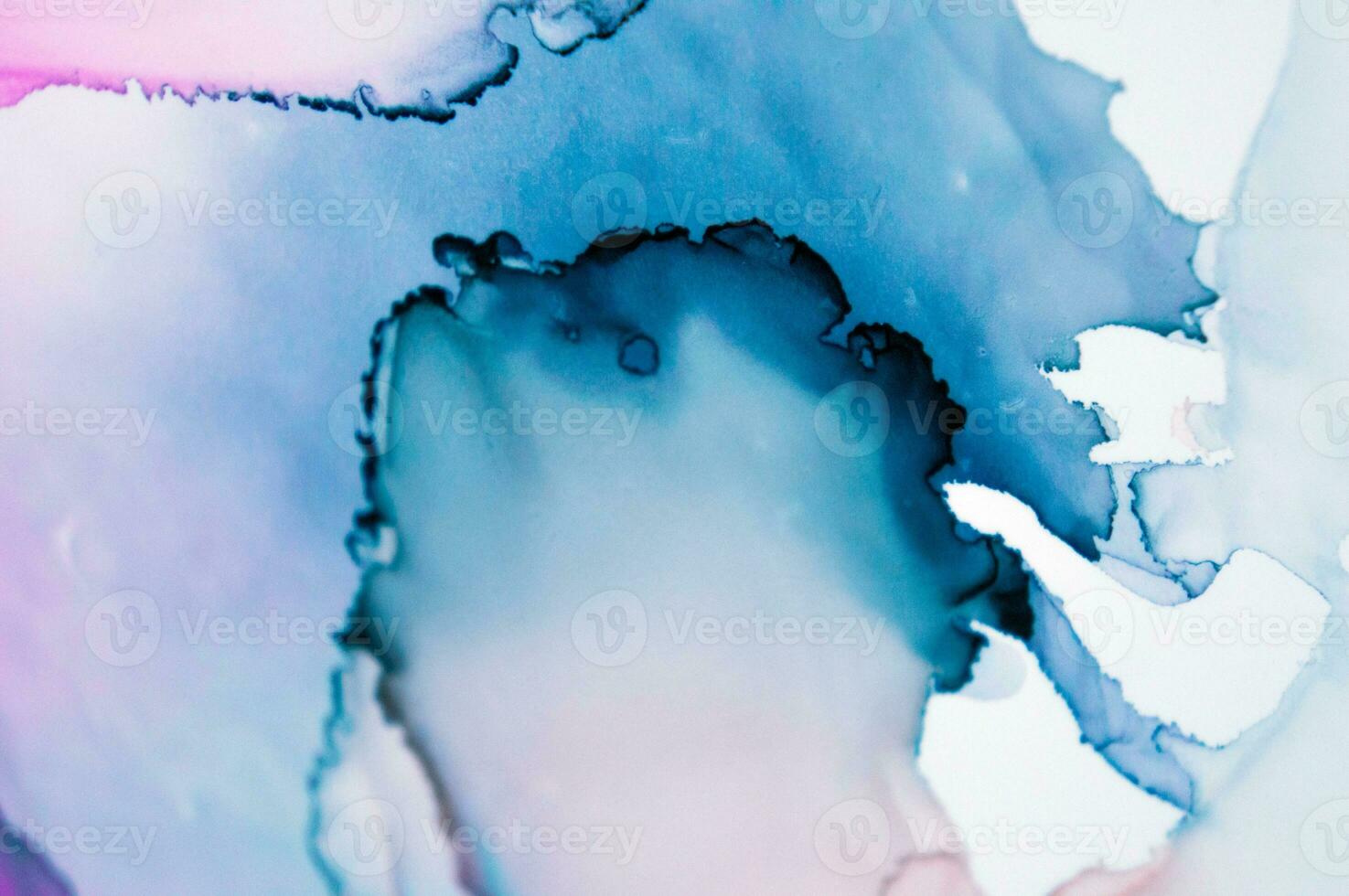 Alcohol ink. Style incorporates the swirls of marble or the ripples of agate. Abstract painting, can be used as a trendy background for wallpapers, posters, cards, invitations, websites. photo