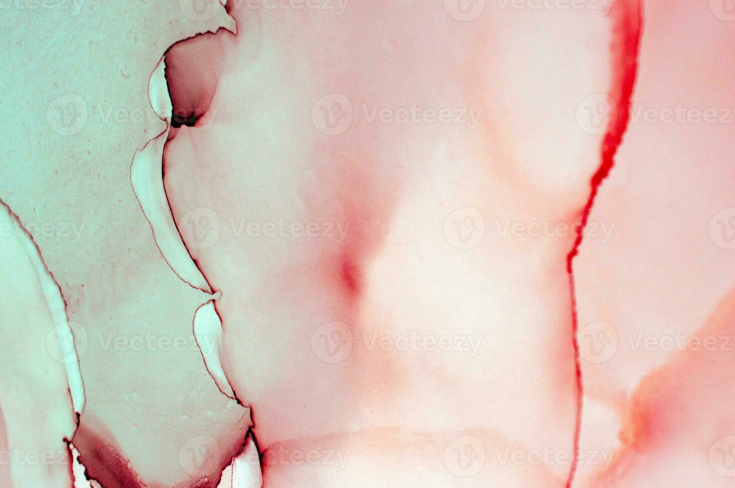 Alcohol ink. Style incorporates the swirls of marble or the ripples of agate. Abstract painting, can be used as a trendy background for wallpapers, posters, cards, invitations, websites. photo