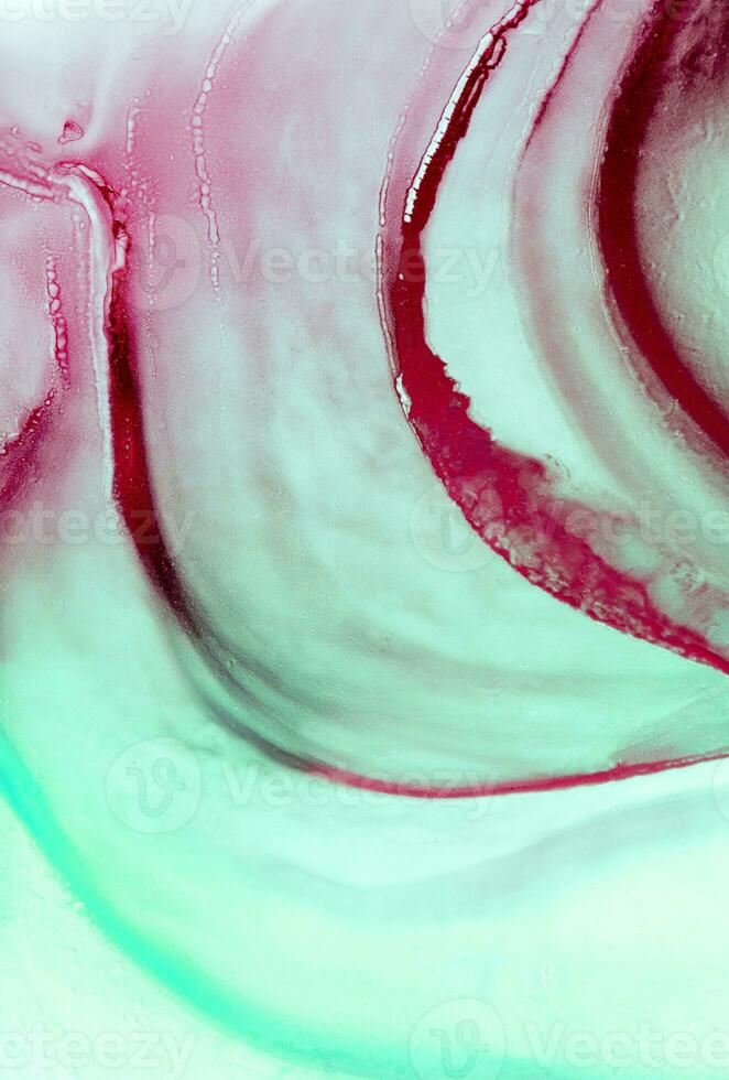 Part of original alcohol ink painting. Modern art. Abstract colorful background, wallpaper. Marble texture. Fluid Art for modern banners, ethereal graphic design. photo