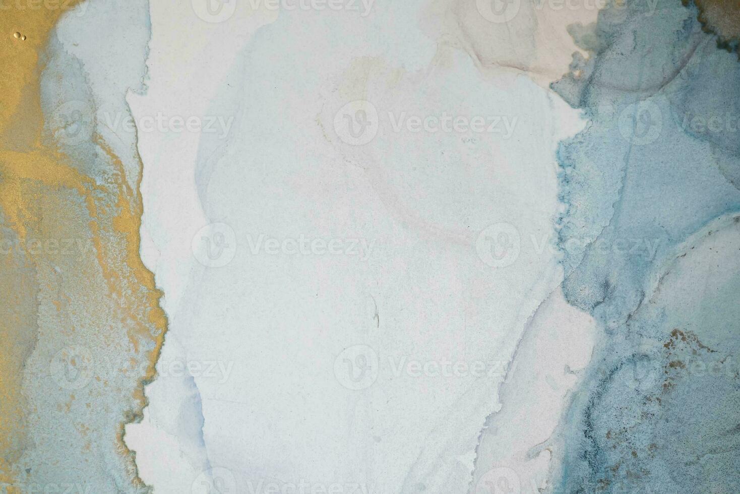 Alcohol ink sea texture. Artistic bright splash. Liquid artwork. Abstract ethereal swirl. Fragment of artwork. Trendy modern art. Inspired by the sky, as well as steam and smoke. photo