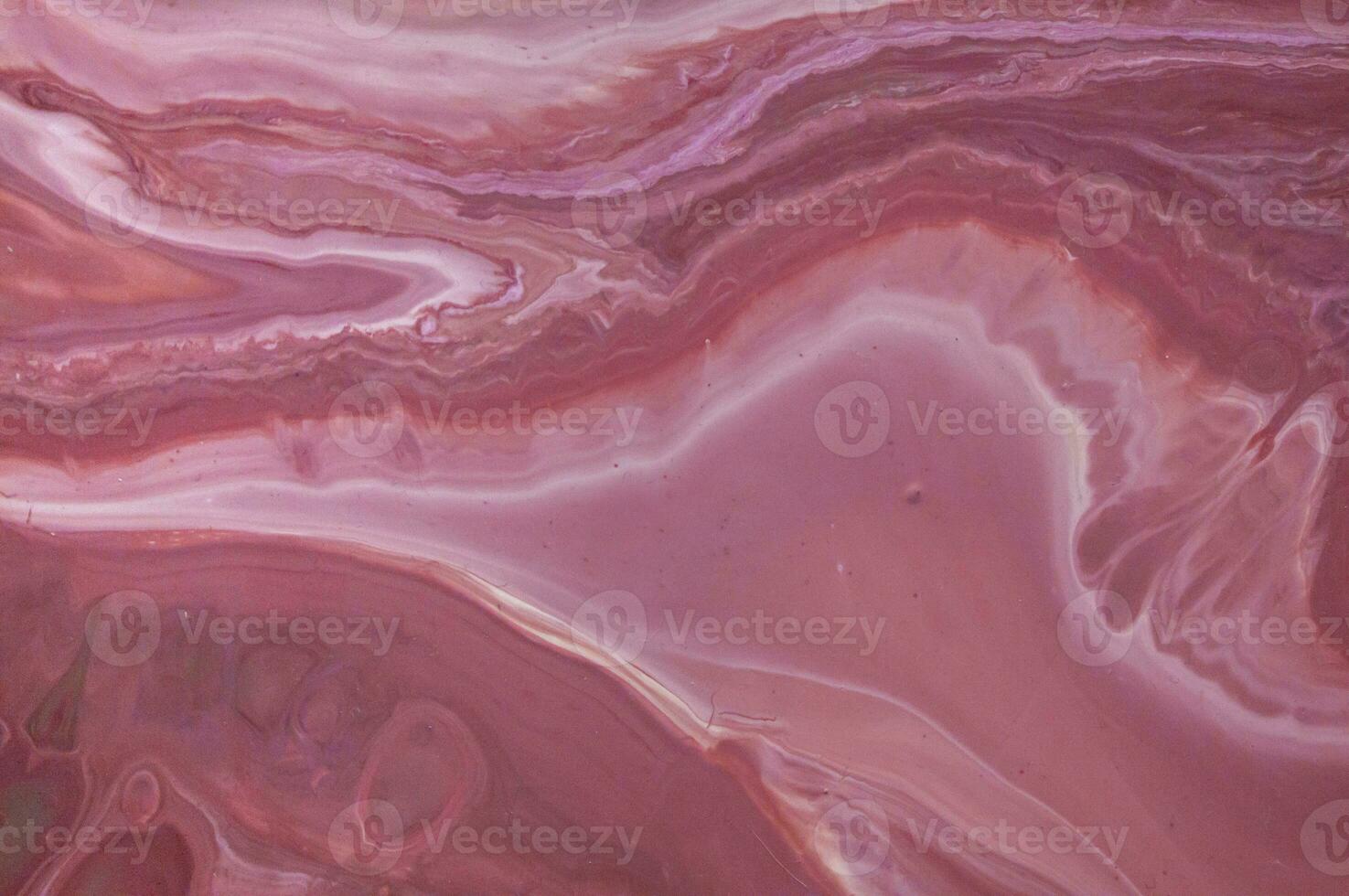 Abstract created using the technique of liquid acrylic. Purple marble texture. Abstract ethereal swirl. Trendy wallpaper. Natural pattern, luxury. Art for your design project. Transparent creativity. photo