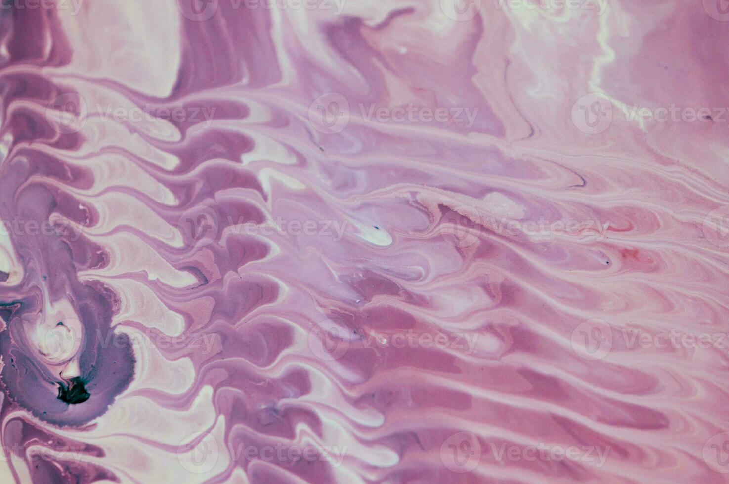 Abstract fluid acrylic painting. Marbled blue abstract background. Liquid marble pattern. Hand painted background with mixed liquid red, blue and green paints. Modern art. photo