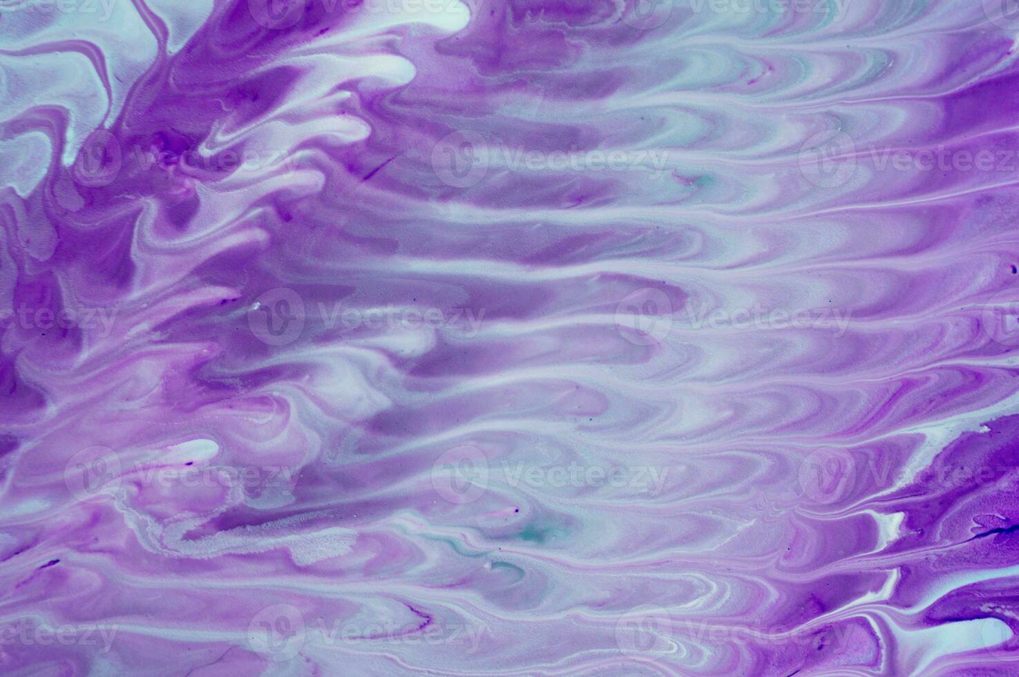 Abstract fluid acrylic painting. Marbled blue abstract background. Liquid marble pattern. Hand painted background with mixed liquid red, blue and green paints. Modern art. photo