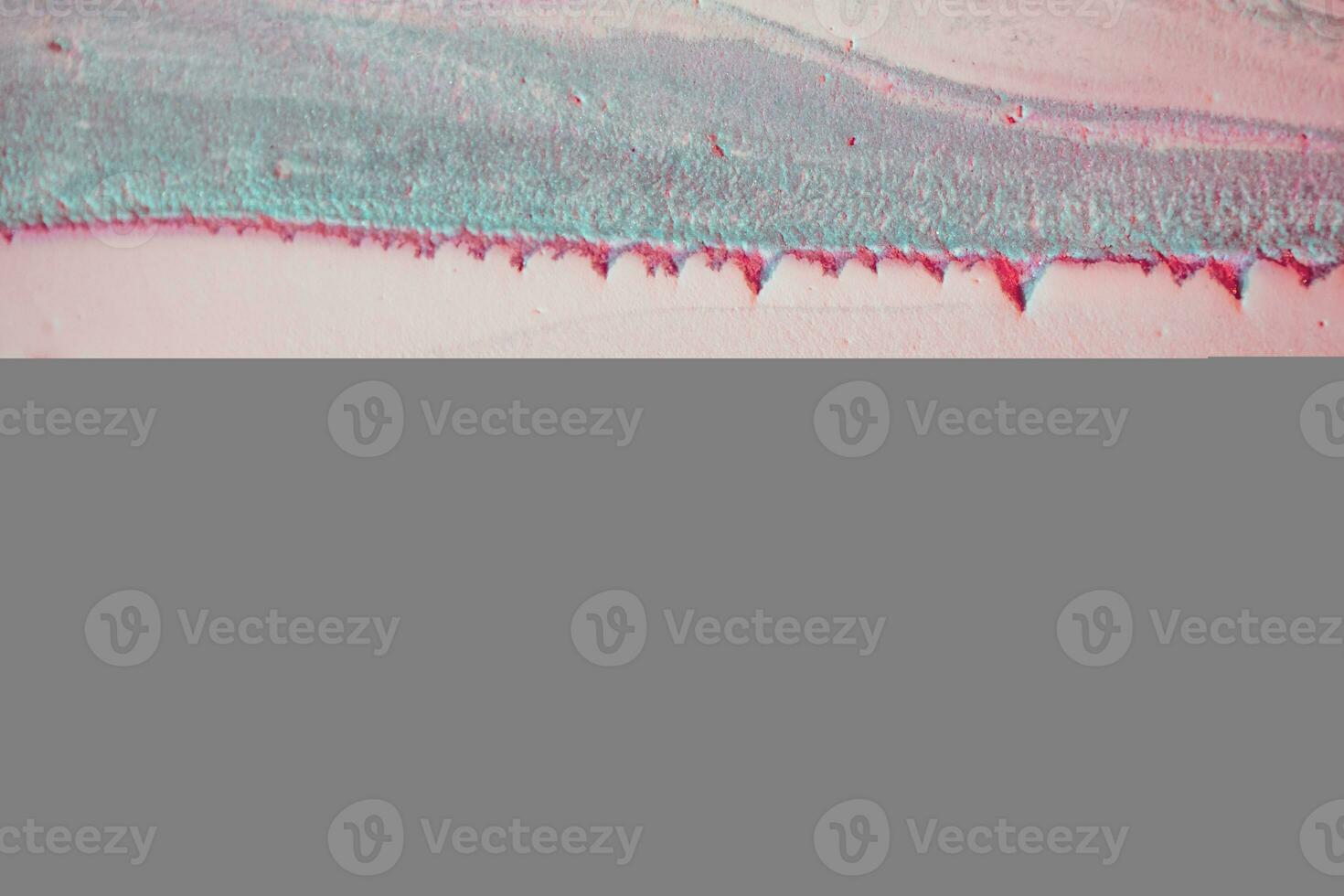 Abstract created using the technique of liquid acrylic. Macro photography of the smallest details of a picture. The picture shows how overflows of shades and colors of paint resemble space motifs. photo