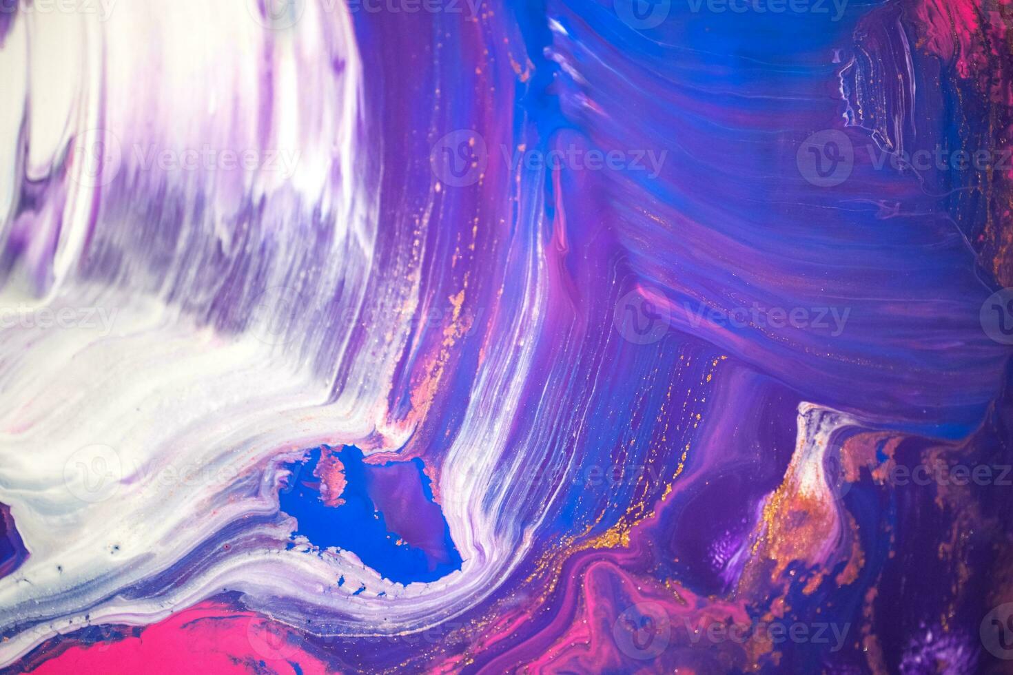 acrylic, paint, abstract. Closeup of the painting. Colorful abstract painting background. Highly-textured oil paint. High quality details. Marbling. Marble texture. Paint splash. Colorful fluid. photo
