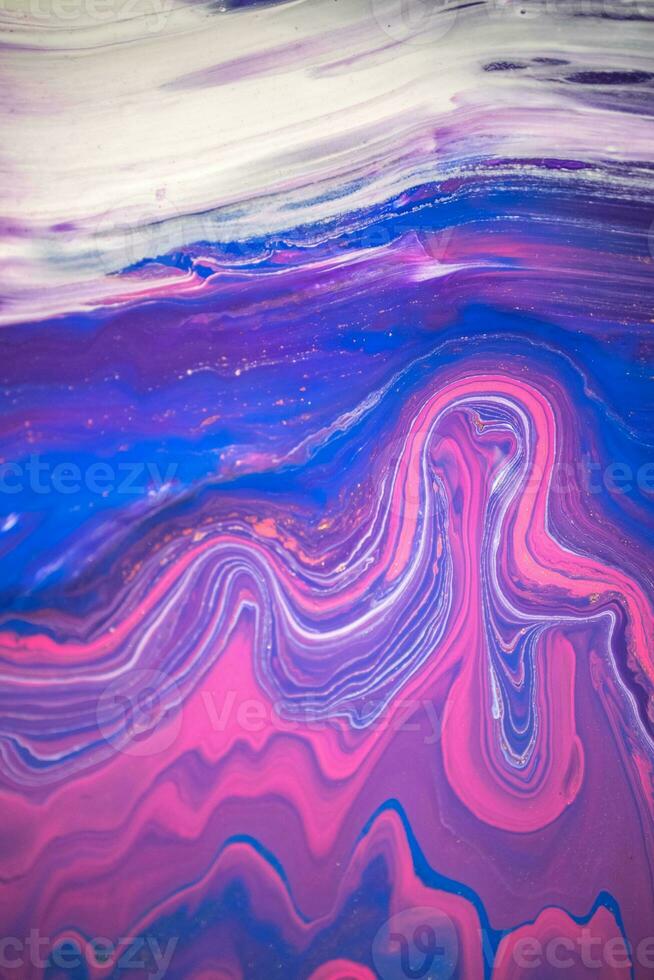 acrylic, paint, abstract. Closeup of the painting. Colorful abstract painting background. Highly-textured oil paint. High quality details. Marbling. Marble texture. Paint splash. Colorful fluid. photo