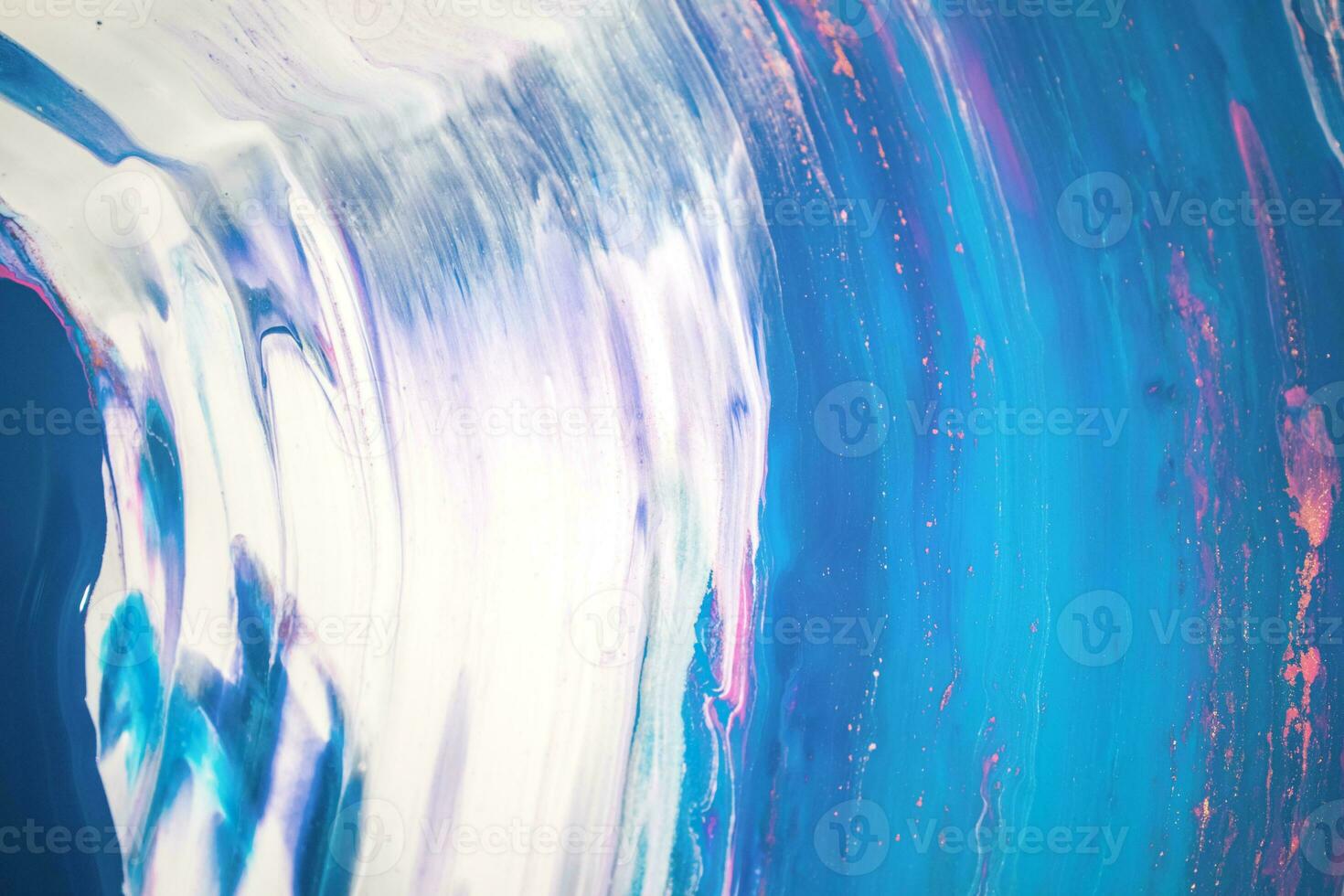 acrylic, paint, abstract. Closeup of the painting. Colorful abstract painting background. Highly-textured oil paint. High quality details. photo