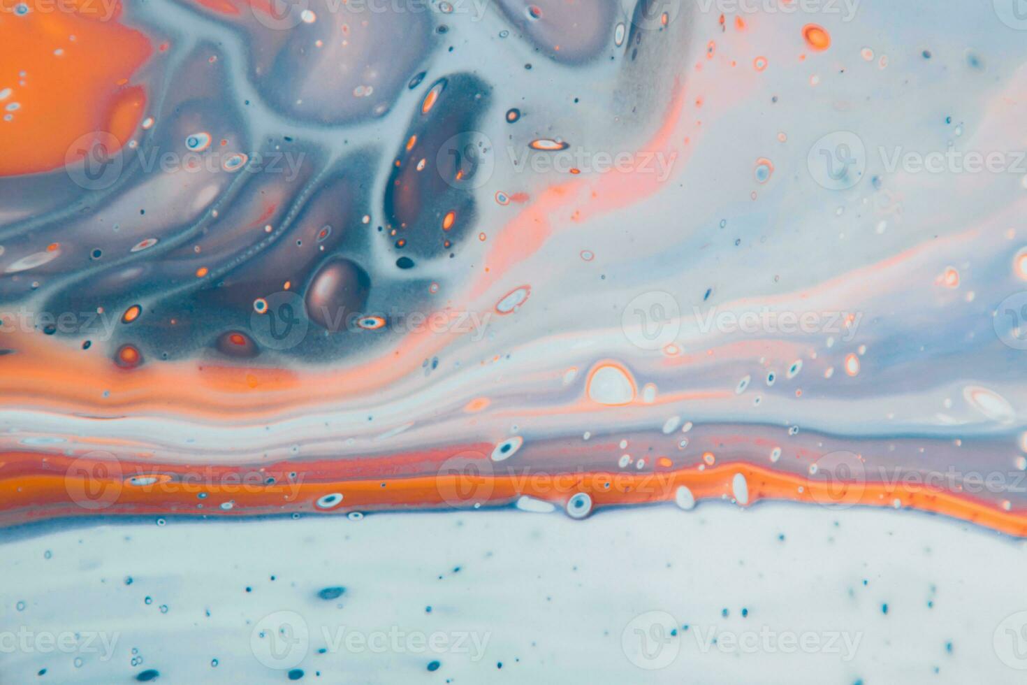 Colors are amazingly bright, luminous, translucent, free-flowing, and dry quickly. Abstract artwork. Trendy wallpaper. Natural pattern, luxury. Art for your design project. Transparent creativity. photo