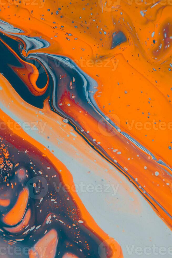 Fluid ink abstract background. Multicolored bright texture. Abstract painting color texture. Modern futuristic pattern. Multicolor dynamic background. Artwork for create. photo