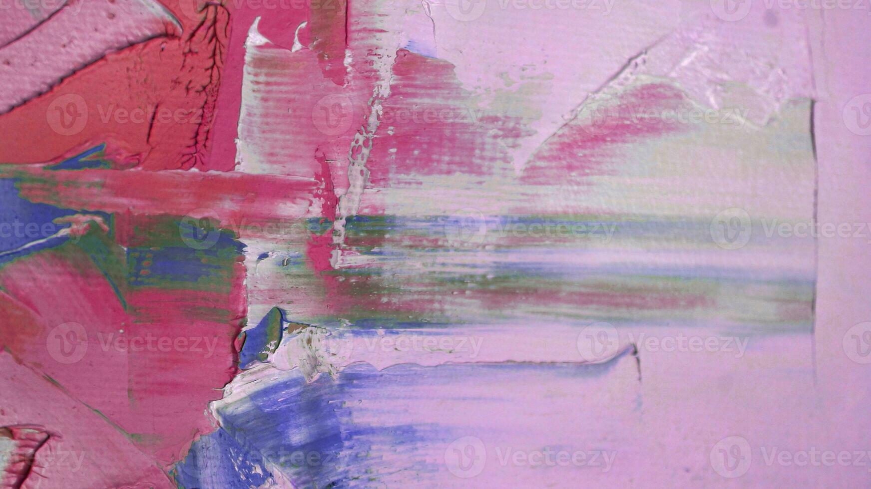 Fragment. Multicolored texture painting. Abstract art background. oil on canvas. Rough brushstrokes of paint. Closeup of a painting by oil and palette knife. Highly-textured, high quality details. photo