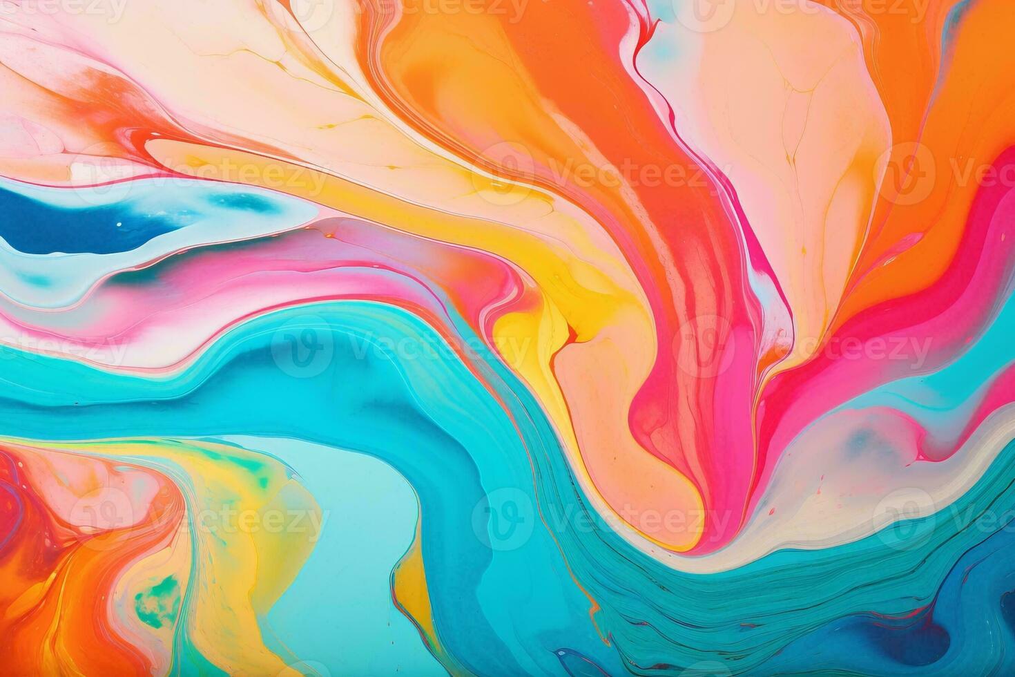 Set of Alcohol ink abstract painting. Style incorporates the swirls of marble or the ripples of agate. Used as a trendy background for wallpapers, posters, cards, invitations, websites. photo