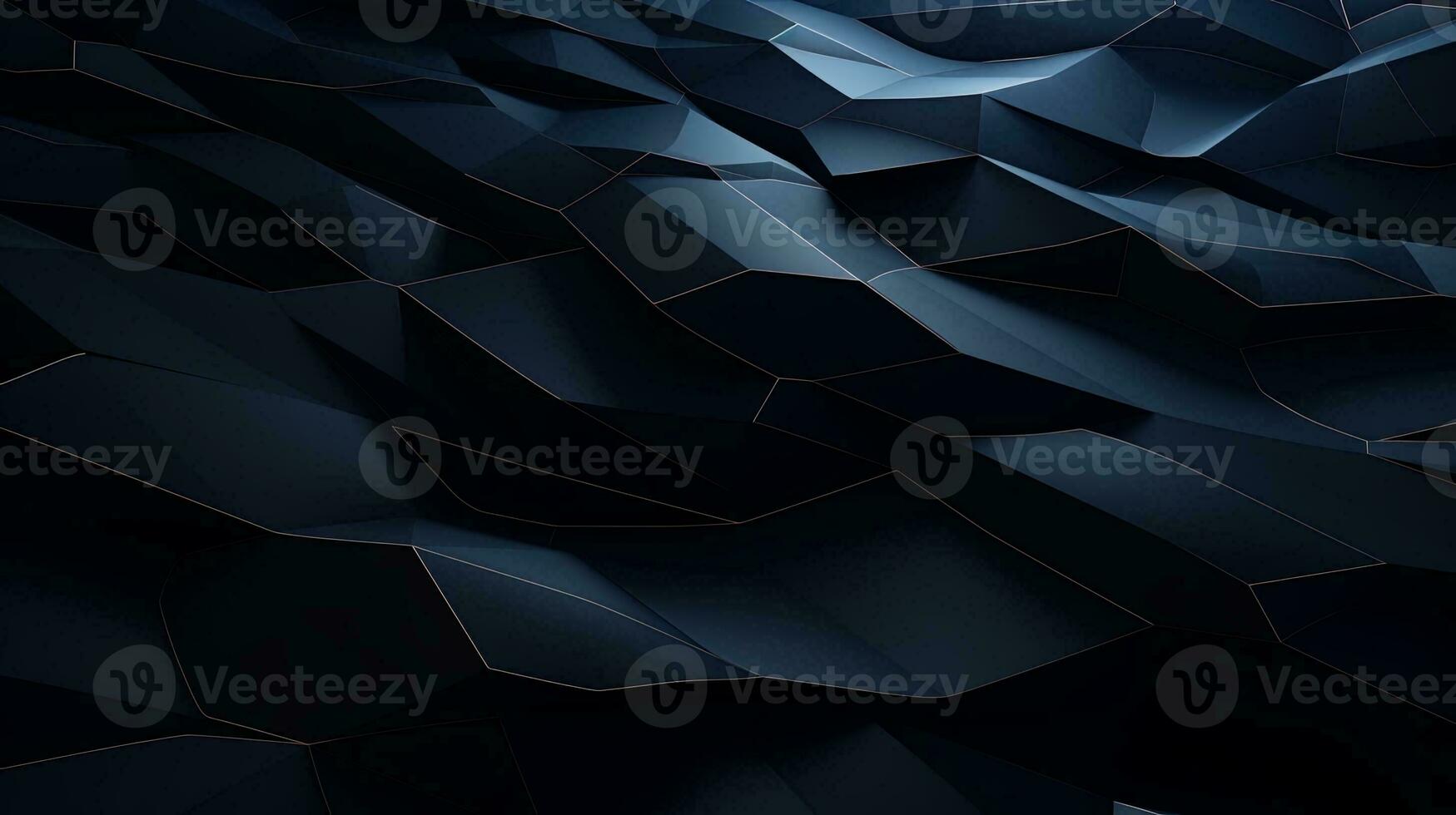 Layered texture of dark colors 3D layers. Cover layout design template. Abstract realistic decoration textured with cardboard wavy layers. Black abstract background. photo