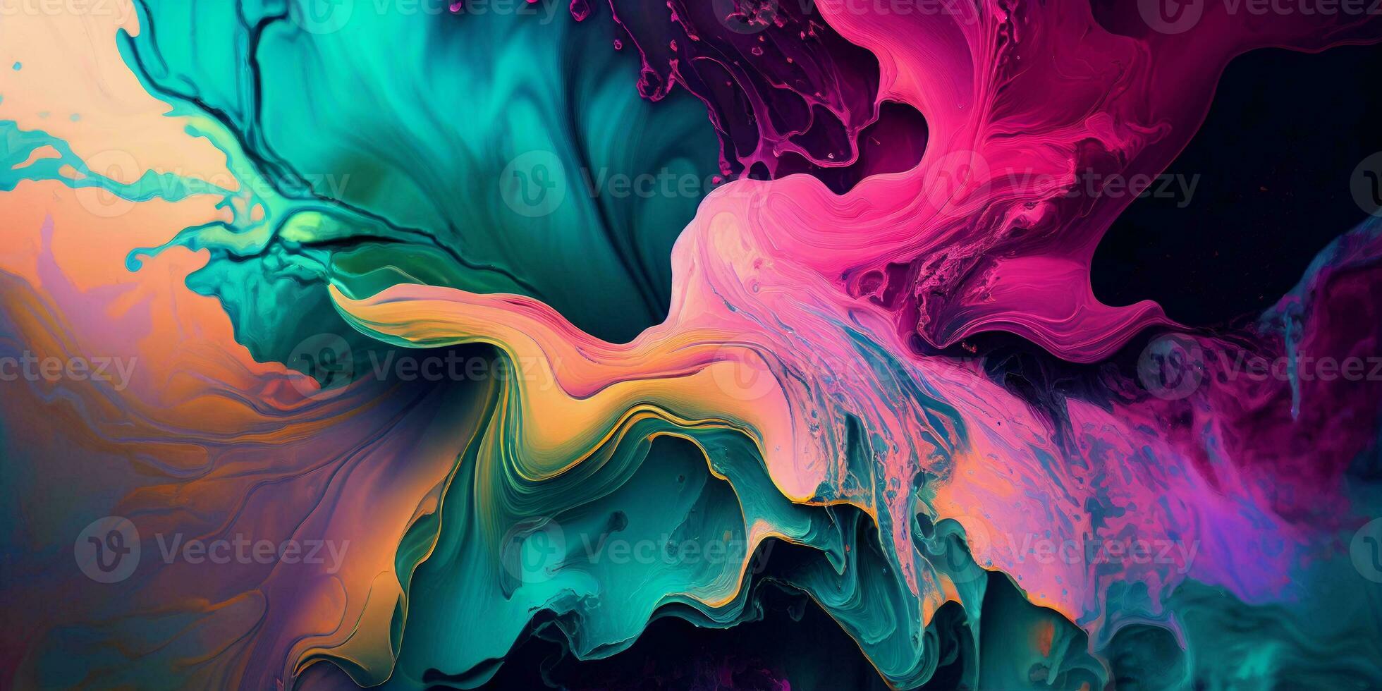 Alcohol ink abstract painting. Style incorporates the swirls of marble or the ripples of agate. Used as a trendy background for wallpapers, posters, cards, invitations, websites. photo