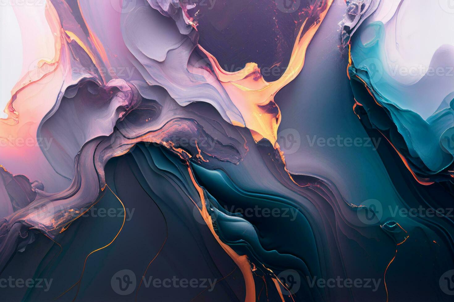 Alcohol ink abstract painting. Style incorporates the swirls of marble or the ripples of agate. Used as a trendy background for wallpapers, posters, cards, invitations, websites. photo