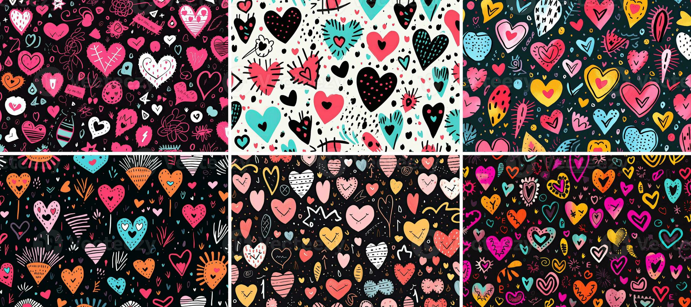 Set of Valentine's day in boho style. Illustrations of heart, flower wreath, feathers, frames and bird. Collection for valentine, card or postcard photo