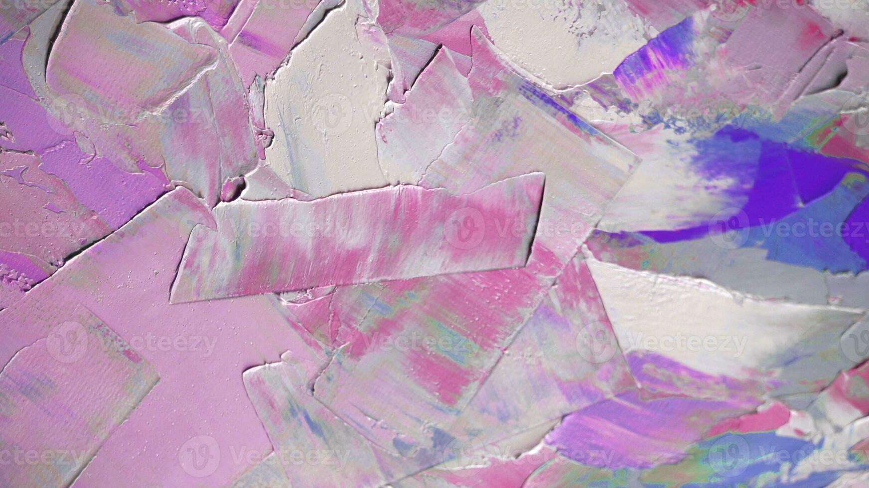 Fragment. Multicolored texture painting. Abstract art background. oil on canvas. Rough brushstrokes of paint. Closeup of a painting by oil and palette knife. Highly-textured, high quality details. photo