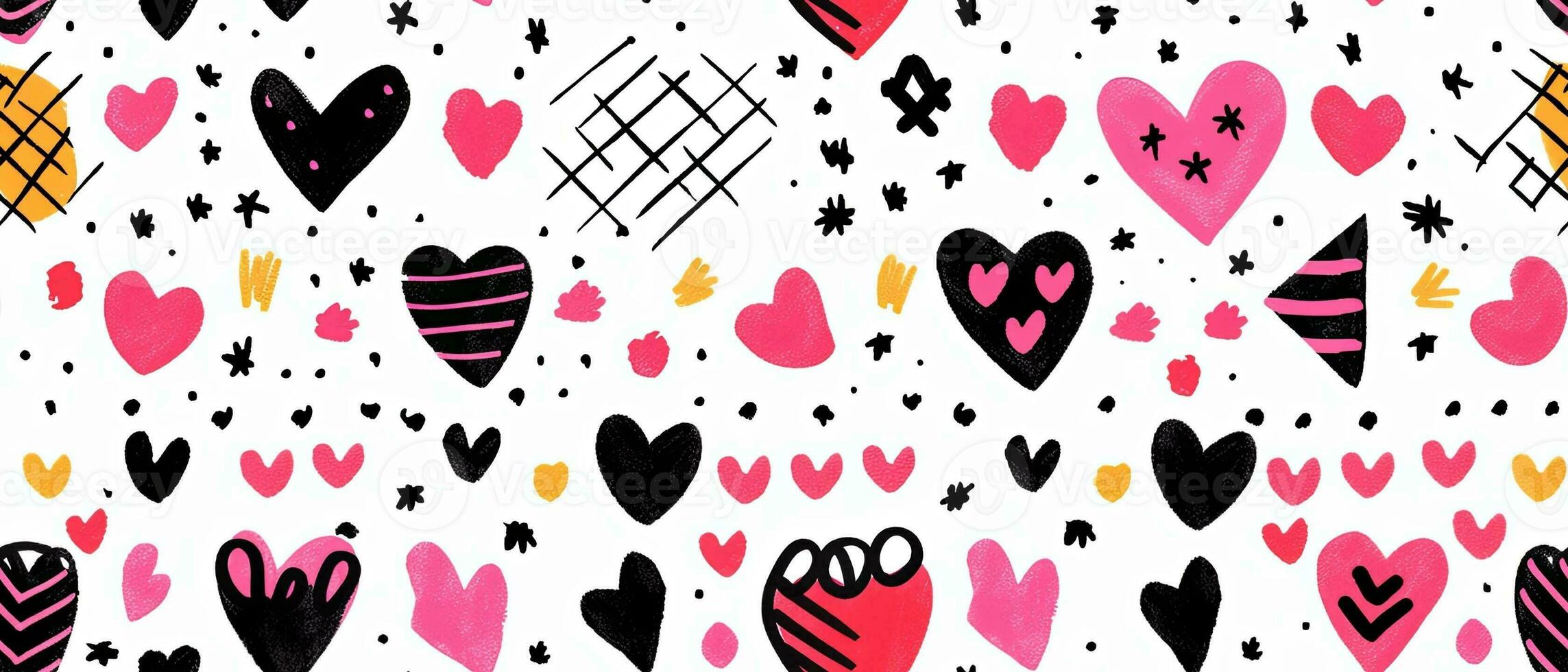 Set of Valentine's day in boho style. Illustrations of heart, flower wreath, feathers, frames and bird. Collection for valentine, card or postcard photo