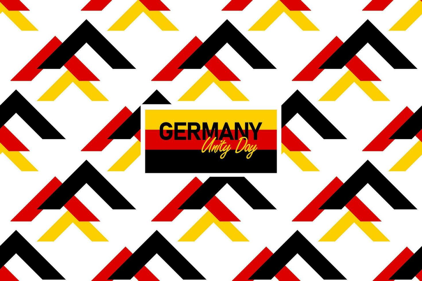 German independence day german unity day german republic day tag der deutschen einheit. deutschland language banner design German independence day germany unity days vector