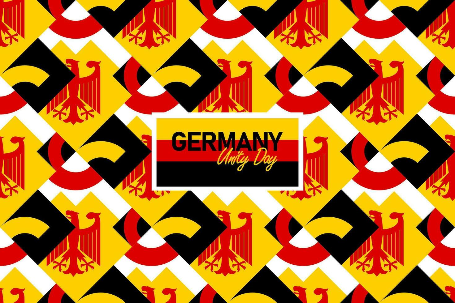 alemán independencia día alemán unidad día alemán república día etiqueta der Deutschen einheit. Deutschland idioma bandera diseño alemán independencia día Alemania unidad dias vector
